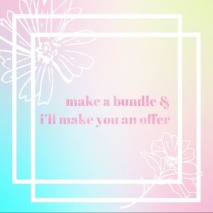 Bundle your faves for a private offer!